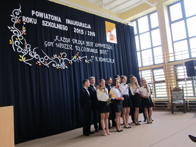 POWIATOWA INAUGURACJA ROKU SZKOLNEGO 2015/2016